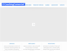 Tablet Screenshot of coachingcomercial.info